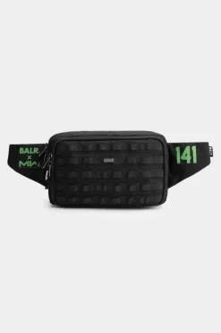 Bags & Travel^BALR. X Mwii Ripstop Waistpack Jet Black