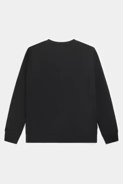 Sweatshirts^BALR. Brand Straight Crewneck Jet Black/Dark Forest