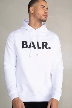 Hoodies^BALR. Brand Straight Hoodie Bright White