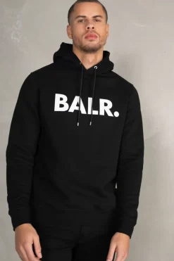 Hoodies^BALR. Brand Straight Hoodie Jet Black