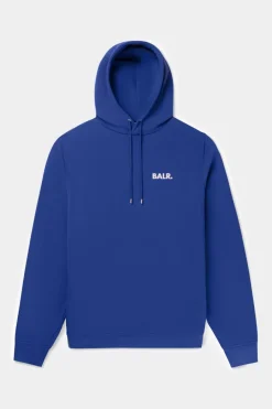 Hoodies^BALR. Brand Straight Small Logo Hoodie Surf The Web/Bright White