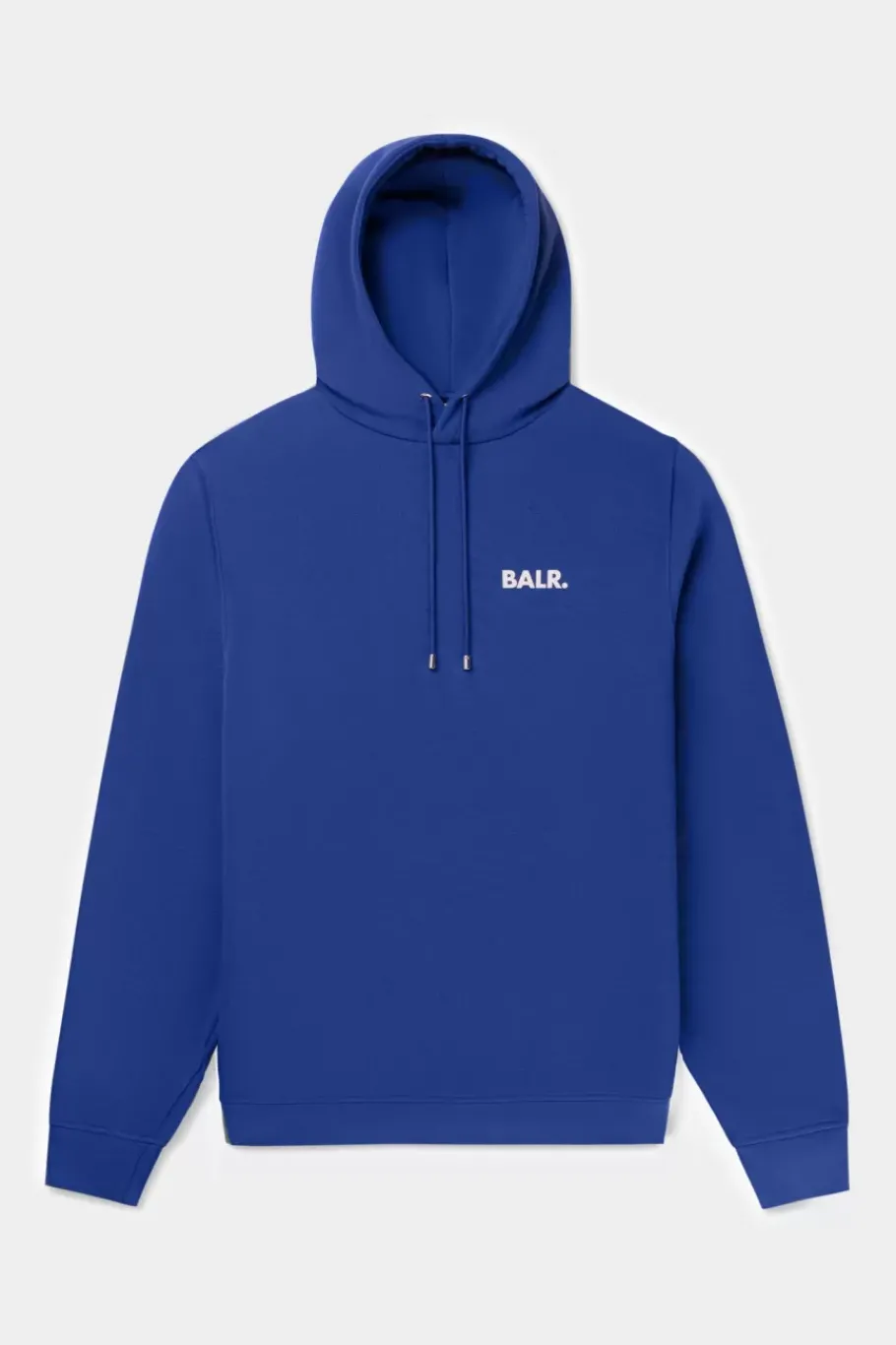 Hoodies^BALR. Brand Straight Small Logo Hoodie Surf The Web/Bright White