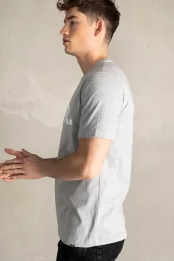 T-Shirts^BALR. Brand Straight T-Shirt Grey Melange