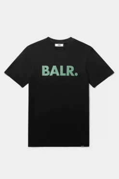 T-Shirts^BALR. Brand Straight T-Shirt Jet Black/Dark Forest