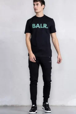 T-Shirts^BALR. Brand Straight T-Shirt Jet Black/Dark Forest