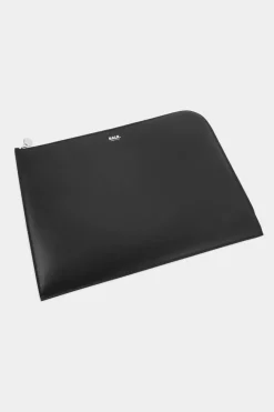 Bags & Travel^BALR. Bt Leather Laptop Sleeve Black