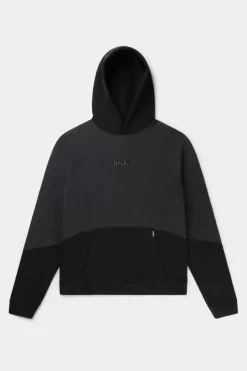 Hoodies^BALR. Carter Loose Double Arrow Hoodie Jet Black/Asphalt