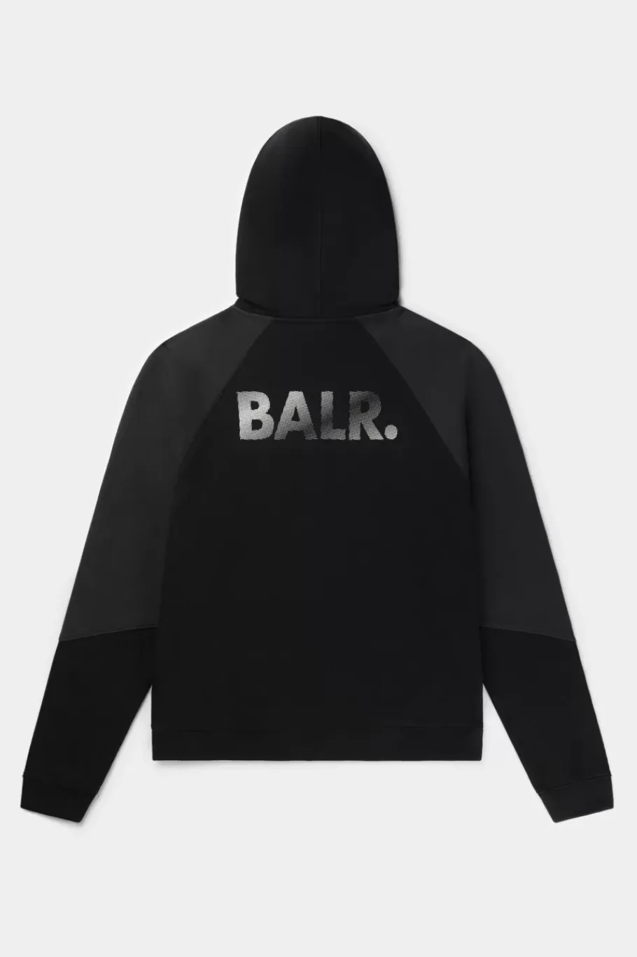 Hoodies^BALR. Carter Loose Double Arrow Hoodie Jet Black/Asphalt