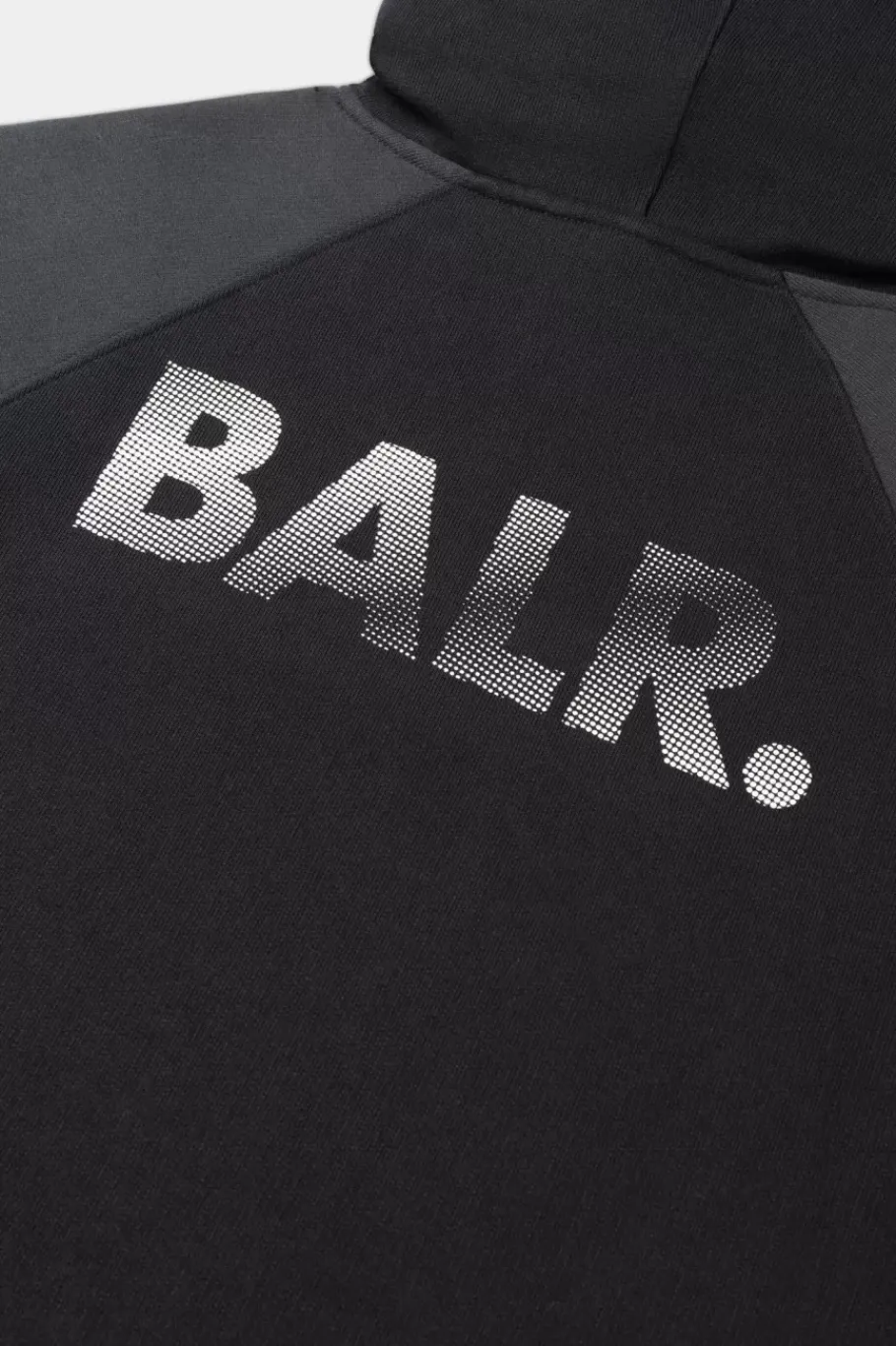 Hoodies^BALR. Carter Loose Double Arrow Hoodie Jet Black/Asphalt