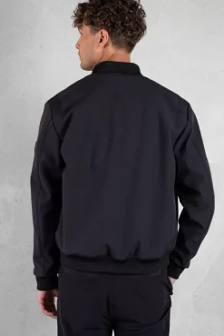 Jackets^BALR. Chase Straight Bomber Jacket Jet Black