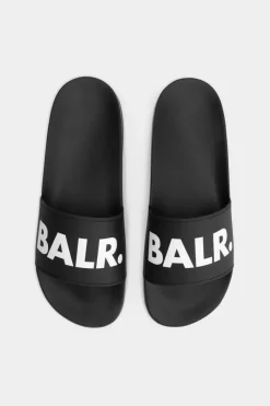 Slides^BALR. Classic Brand Slide Jet Black