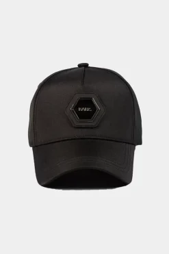 Caps & Beanies^BALR. Classic Hexagon Logo Cap Jet Black
