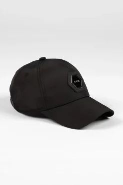 Caps & Beanies^BALR. Classic Hexagon Logo Cap Jet Black