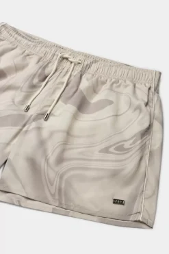 Swimwear^BALR. Classic Marble Swim Short Egret