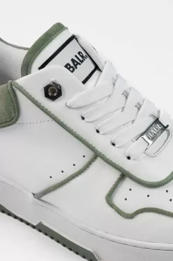 Sneakers^BALR. Club B Classic Sneaker Bright White/Dark Forest