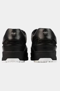Sneakers^BALR. Club C Classic Debossed Hex Sneaker Jet Black