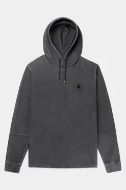 Hoodies^BALR. D13 Straight Washed Hoodie Washed Black