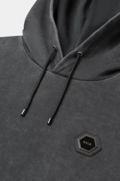 Hoodies^BALR. D13 Straight Washed Hoodie Washed Black