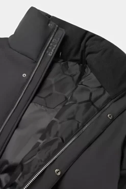 Jackets^BALR. Dante Jacquard Long Puffer Jet Black
