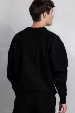 Sweatshirts^BALR. Franck Relaxed Cargo Crewneck Jet Black