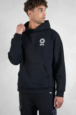 Hoodies^BALR. Joey Box Half Track H2S Hoodie Jet Black