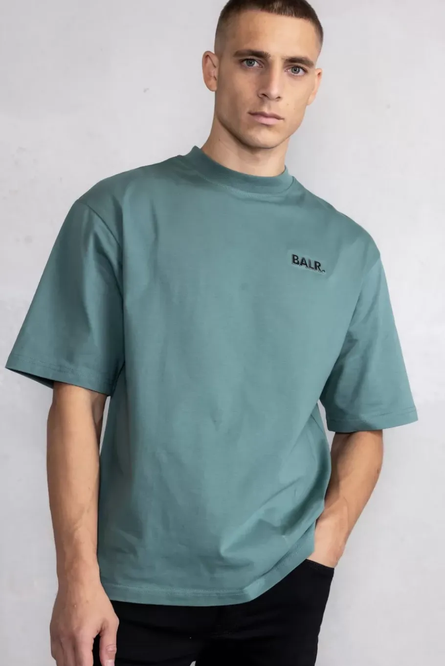 T-Shirts^BALR. Joey Box Halftrack H2S T-Shirt Dark Forest