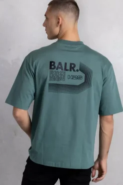 T-Shirts^BALR. Joey Box Halftrack H2S T-Shirt Dark Forest