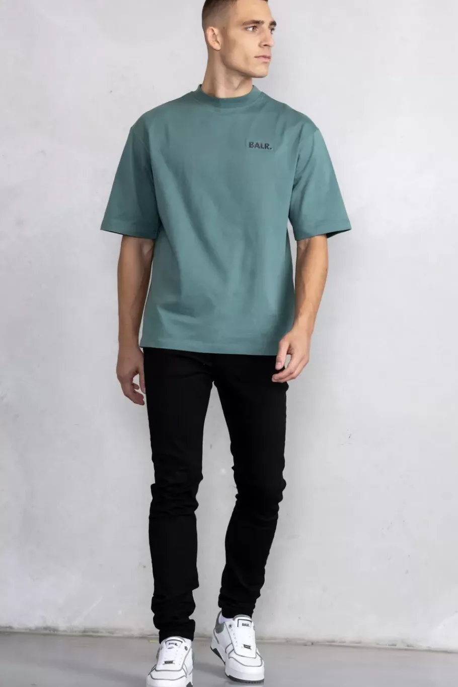 T-Shirts^BALR. Joey Box Halftrack H2S T-Shirt Dark Forest