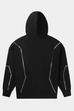 Hoodies^BALR. Joey Box Hex Line Hoodie Jet Black
