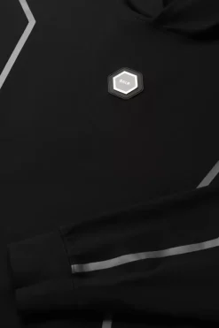Hoodies^BALR. Joey Box Hex Line Hoodie Jet Black