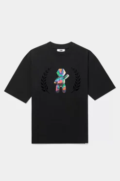 T-Shirts^BALR. Joey Box Holographic Crest T-Shirt Jet Black