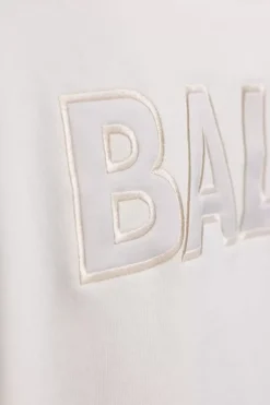 Hoodies^BALR. Joey Box Satin Hoodie Egret