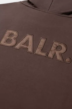 Hoodies^BALR. Joey Box Satin Hoodie Java