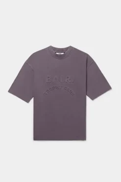 T-Shirts^BALR. Joey Box Washed Trophy Club T-Shirt Asphalt Washed