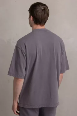T-Shirts^BALR. Joey Box Washed Trophy Club T-Shirt Asphalt Washed