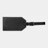 Bags & Travel^BALR. Leather Luggage Tag Black