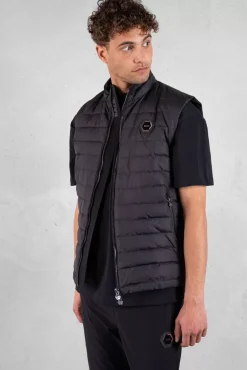 Jackets^BALR. Lincoln Regular Bodywarmer Jacket Jet Black