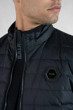 Jackets^BALR. Lincoln Regular Bodywarmer Jacket Jet Black
