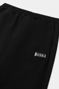 Sweatpants^BALR. Louis Slim Panel Jogger Jet Black