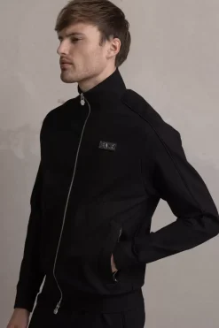 Jackets^BALR. Louis Slim Panel Track Jacket Jet Black