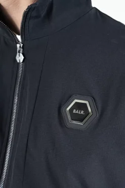 Jackets^BALR. Louis Slim Ripstop Track Jacket Jet Black