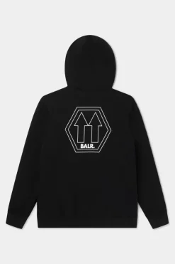 Hoodies^BALR. Olaf Straight Arrow Hoodie Jet Black