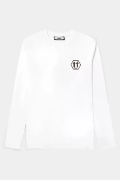 T-Shirts^BALR. Olaf Straight Arrows Longsleeve T-Shirt Bright White