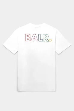 T-Shirts^BALR. Olaf Straight Colored Letters T-Shirt Bright White