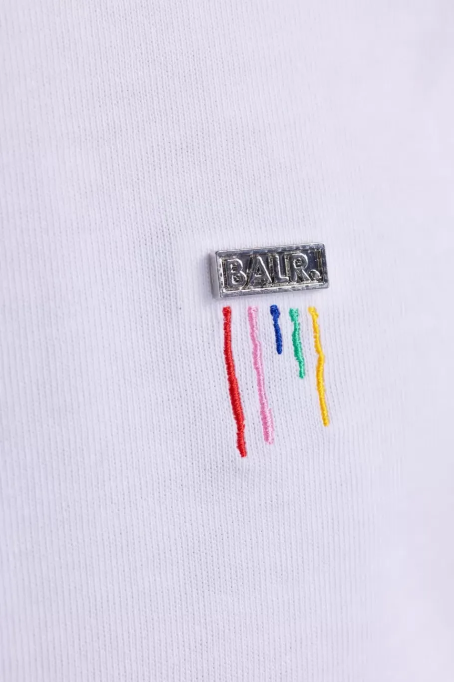 T-Shirts^BALR. Olaf Straight Colored Letters T-Shirt Bright White