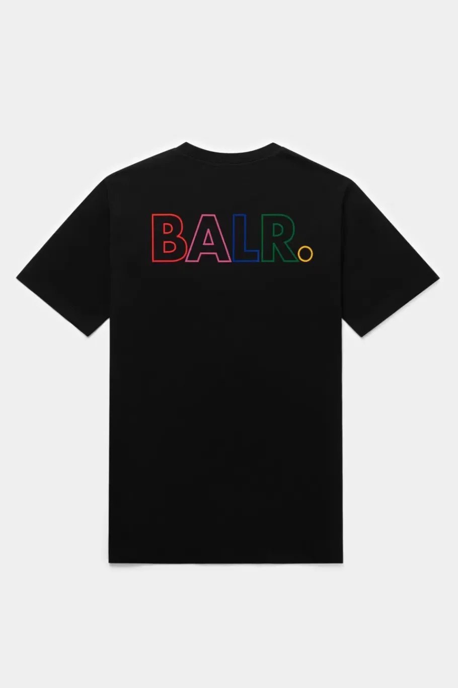 T-Shirts^BALR. Olaf Straight Colored Letters T-Shirt Jet Black