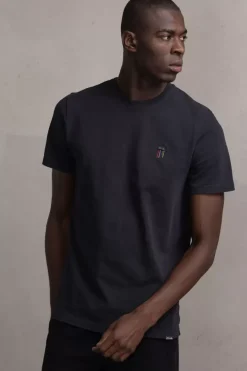 T-Shirts^BALR. Olaf Straight Colored Letters T-Shirt Jet Black