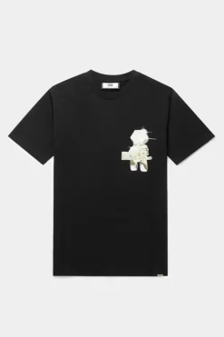 T-Shirts^BALR. Olaf Straight Gold Doll T-Shirt Jet Black
