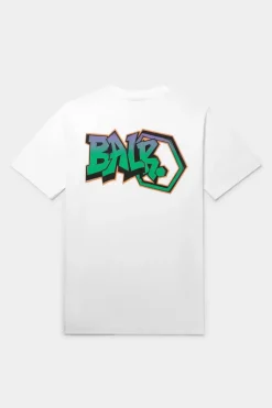 T-Shirts^BALR. Olaf Straight Graffiti T-Shirt Bright White