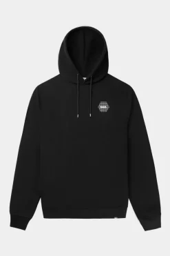 Hoodies^BALR. Olaf Straight H2S Goal Hoodie Jet Black